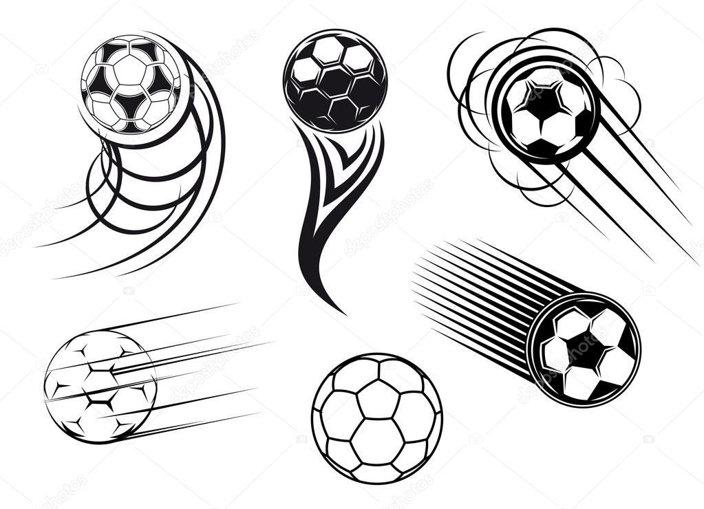 Football and soccer symbols and mascots