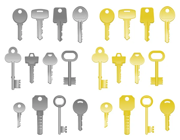 Ev Anahtarları — Stok Vektör