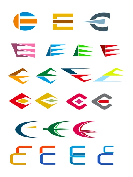 Αλφάβητο το γράμμα e — Διανυσματικό Αρχείο