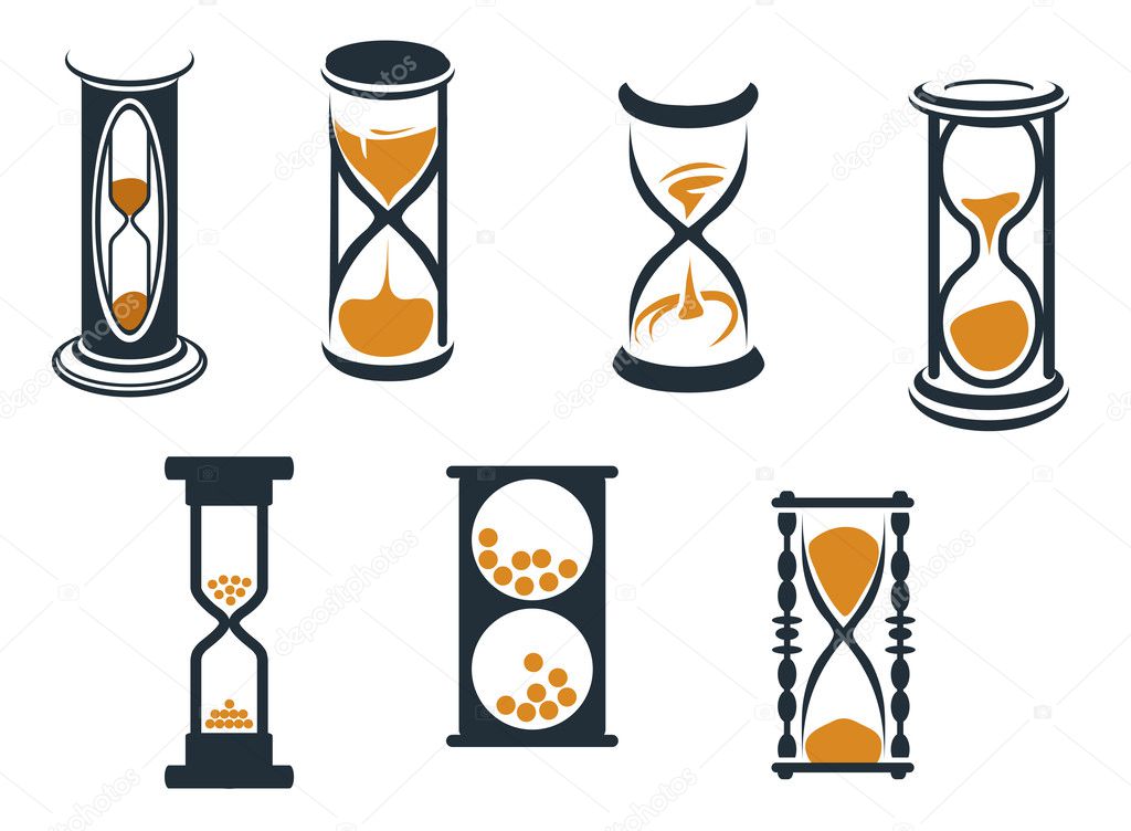 Hourglass symbols