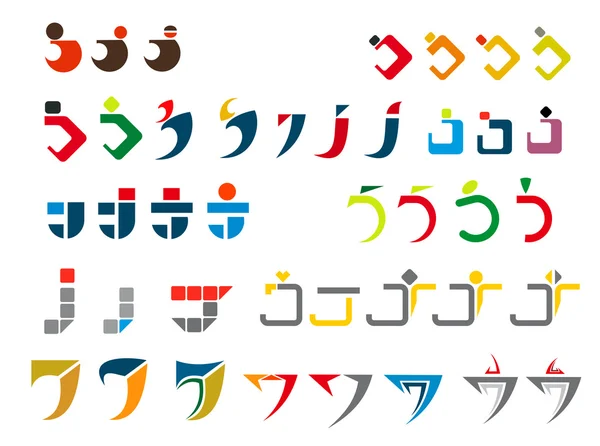 Alphabet lettre J — Image vectorielle