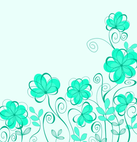 Flower background — Stock Vector
