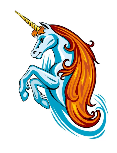 Fantasy Unicorn — Stockvector