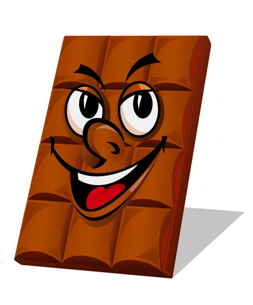 Cartoon chocolat — Image vectorielle