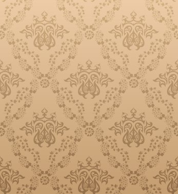 Dikişsiz damask deseni