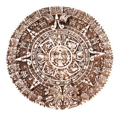 Mayan calendar clipart