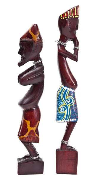 非洲木制人物形象 — 图库照片