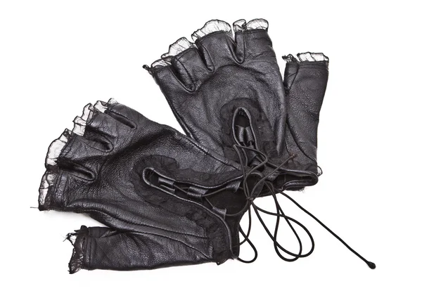 Coppia di guanti donna eleganti — Foto Stock