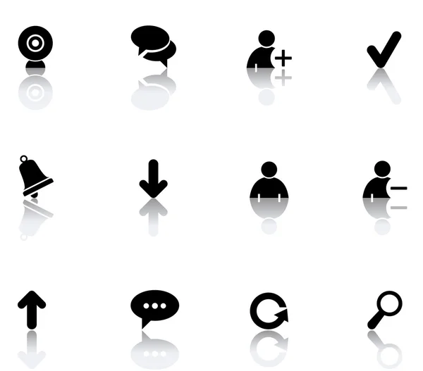 Iconos de chat — Archivo Imágenes Vectoriales