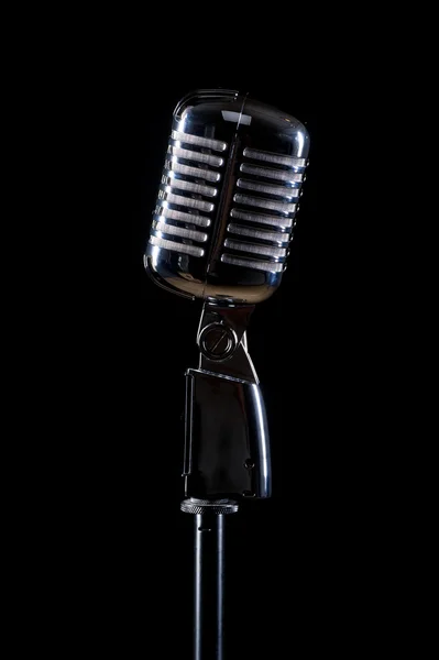 Microfone vintage profissional — Fotografia de Stock