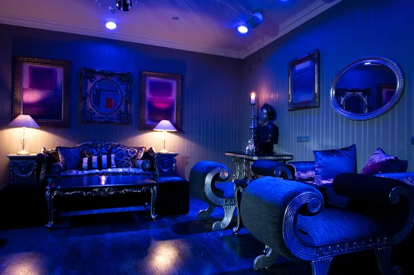 Luxury bar interior — Stock Photo, Image