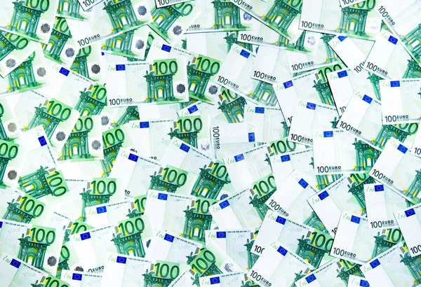 100-Euro-Scheine — Stockfoto