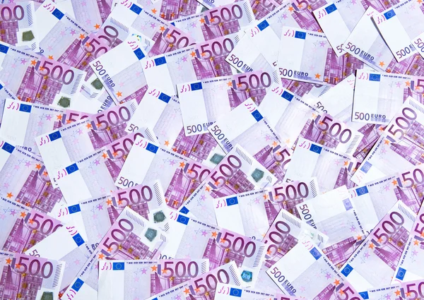 Billetes de 500 euros — Foto de Stock