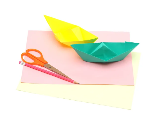 stock image Paper boats