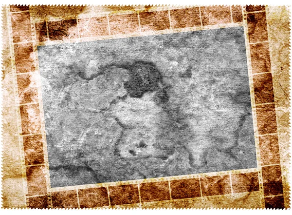 Grunge kağıt arka plan üzerinde eski film şeridi — Stok fotoğraf
