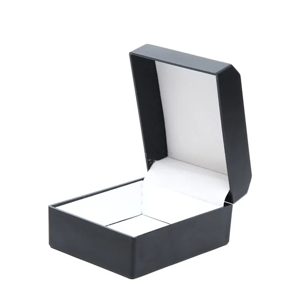 Open empty black box on a white background — Stock Photo, Image