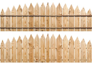 Wood fence clipart