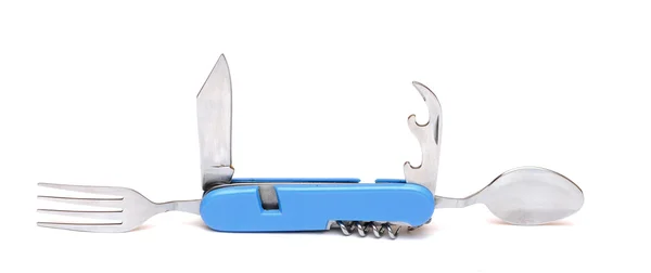 Pocket knife on white — Stock Photo, Image