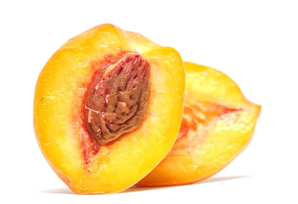 Half of peach — Stock Photo, Image