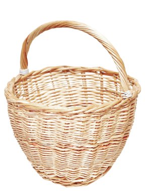 Wicker basket clipart