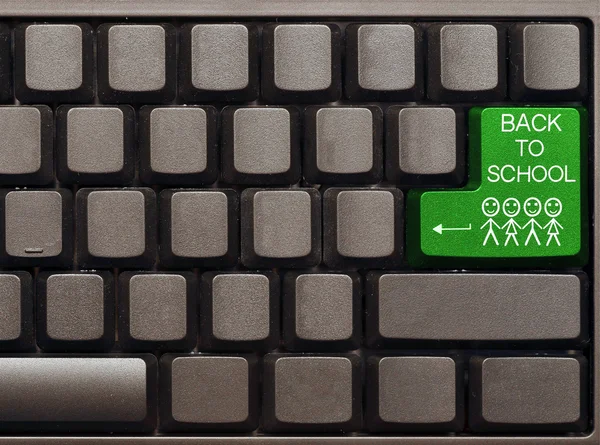Клавиатура компьютера "Назад в школу  " — стоковое фото