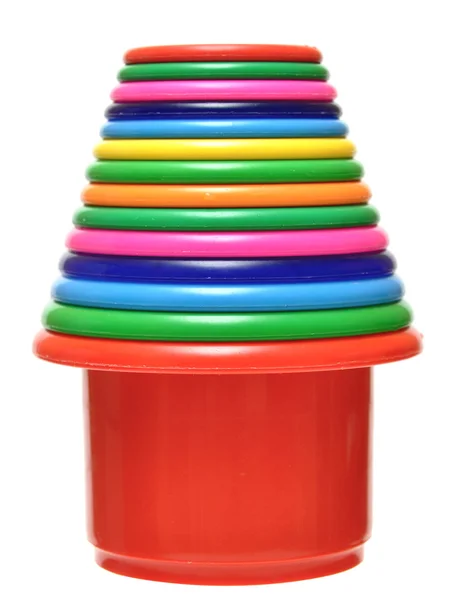 Brinquedo de plástico brilhante para crianças — Fotografia de Stock