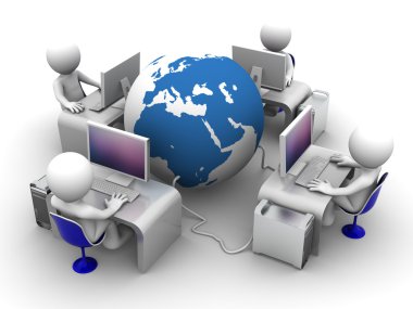 Global Communication clipart