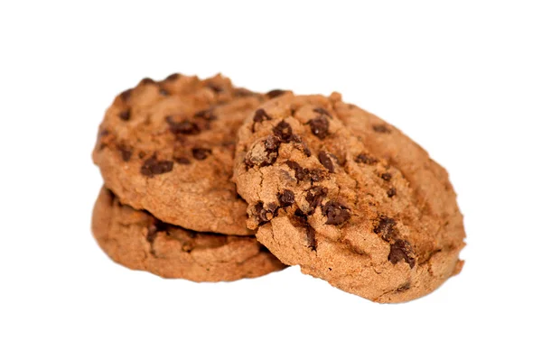 stock image Trio of chocolate cookies