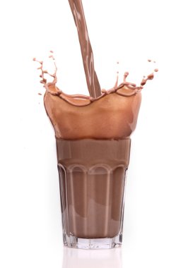 Chocolate splash clipart