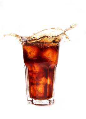 Glass of Cola clipart