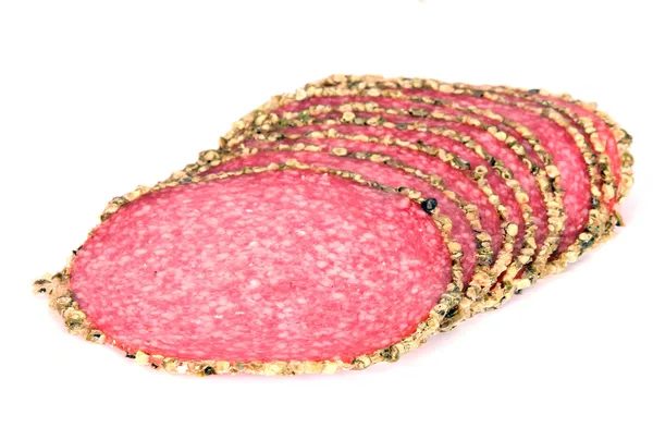 stock image Slices salami