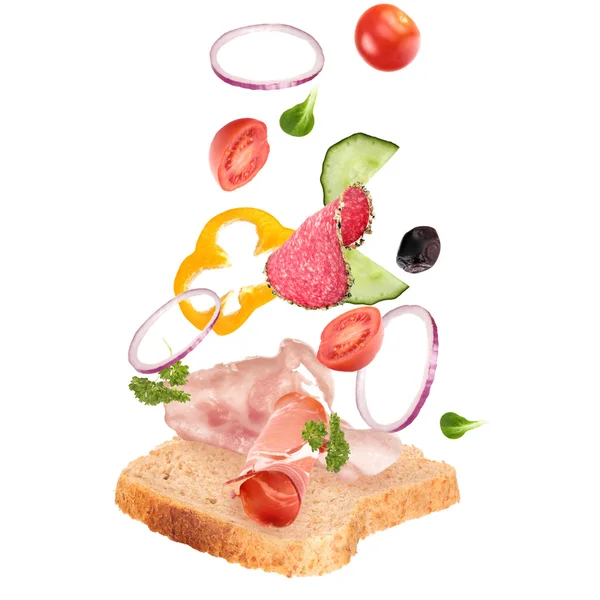 Sandwich delicios — Fotografie, imagine de stoc