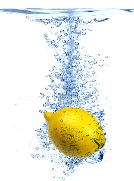 Groenten water splash — Stockfoto