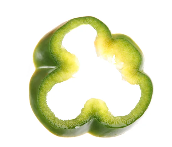 Pepper slice isolated — Stock Photo, Image