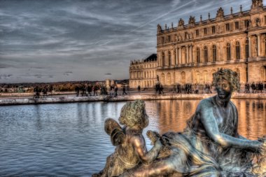 Versailles Palace in Paris clipart