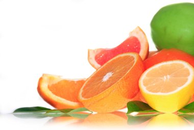 Citrus fruit clipart