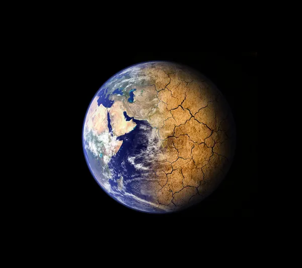 Παγκόσμια επίδραση του πλανήτη — Φωτογραφία Αρχείου