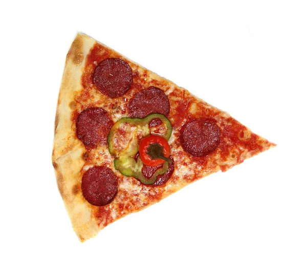 Pizza-Scheibe — Stockfoto