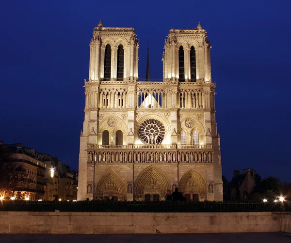 Kathedraal van notre-dame, reims, Frankrijk — Stockfoto