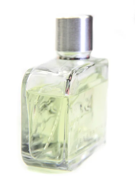 在一个玻璃瓶香水 — 图库照片