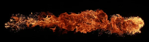 Alevler ateş — Stok fotoğraf