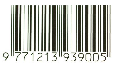 Bar code label clipart