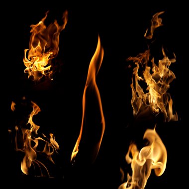 Fire collection clipart