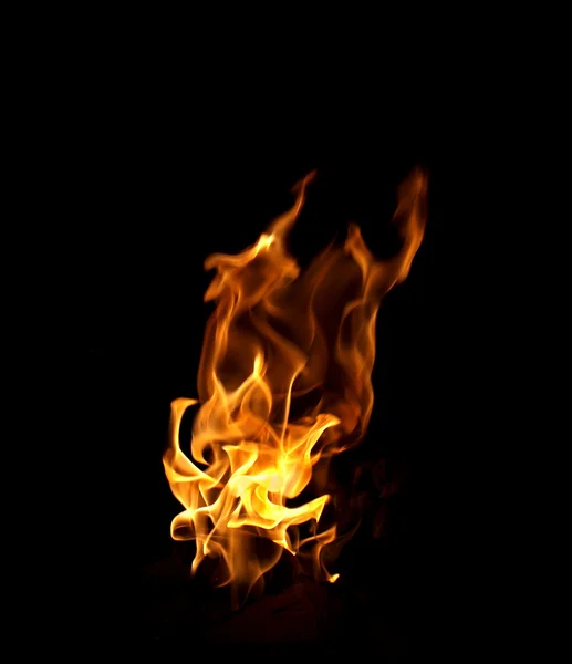 Маленький огонь — стоковое фото