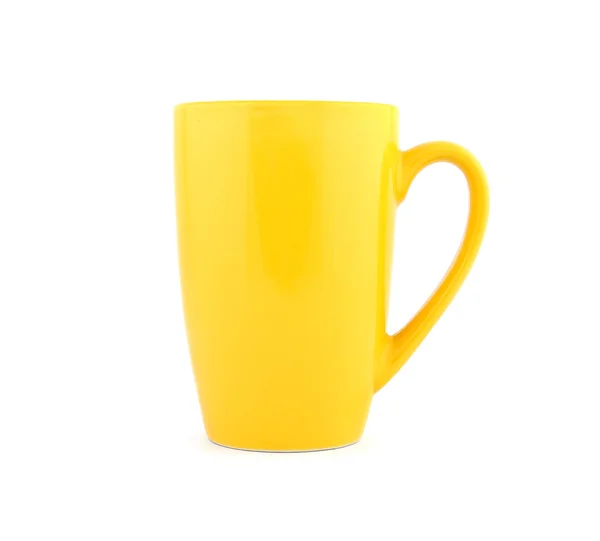 Žlutá pohár — Stock fotografie