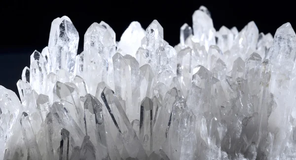 Cristal de roca drusa — Foto de Stock