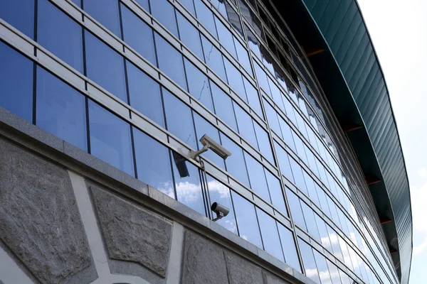 Vidro de edifício de escritório — Fotografia de Stock