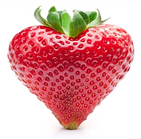 Strawberry hjärta. — Stockfoto