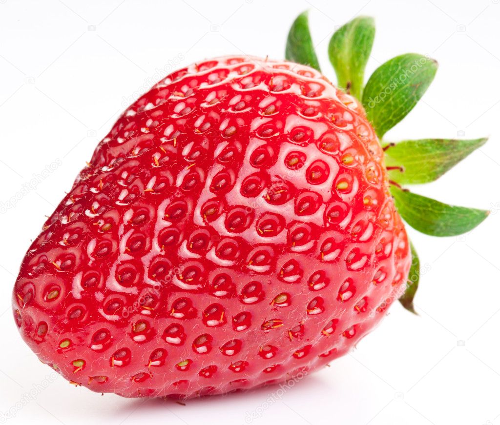 Appetizing strawberry.