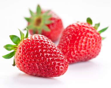 Appetizing strawberry. clipart